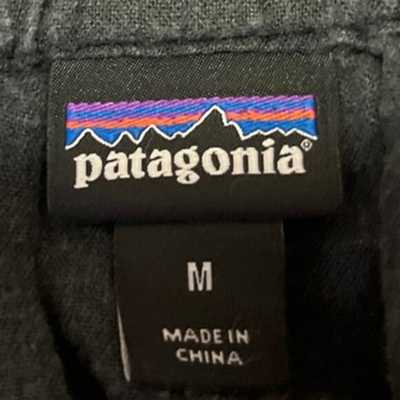 Patagonia Garden Island Women's Black High Waisted Tie Knot Mini Shorts Size M - Picture 4 of 5